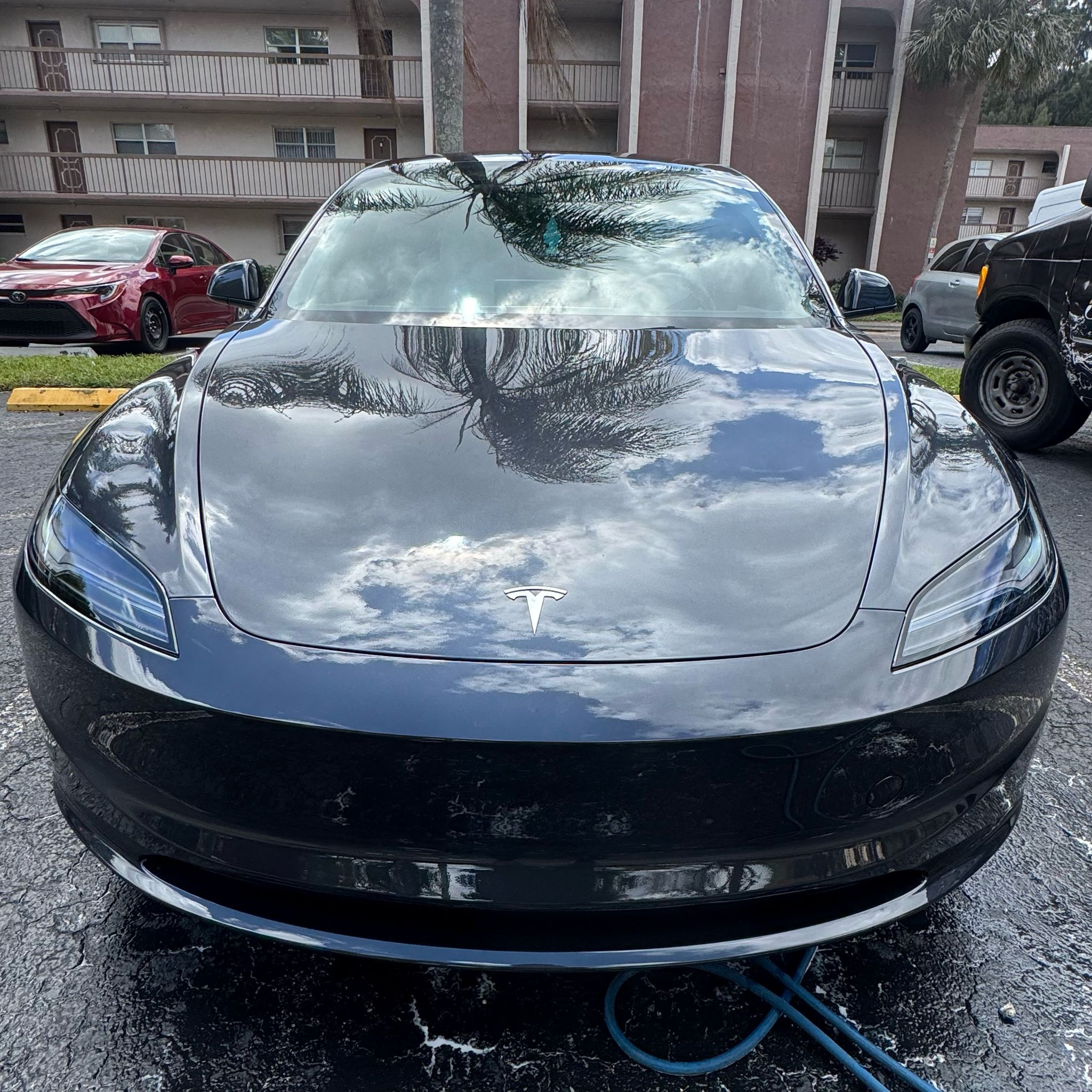 Exterior wash and shine